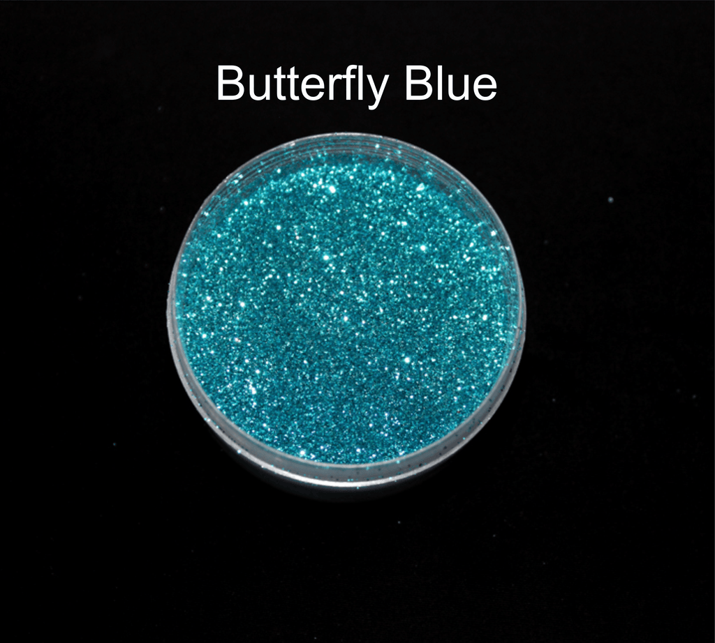 Butterfly Blue Shimmer Glitter - 20gms | Shimmer Glitters Bestow Charms