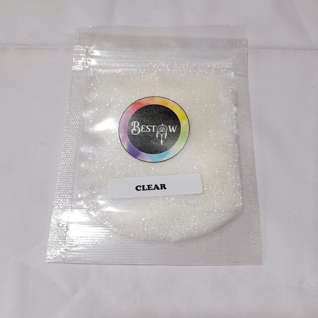 Clear Glitter - 20gms Bestow Charms