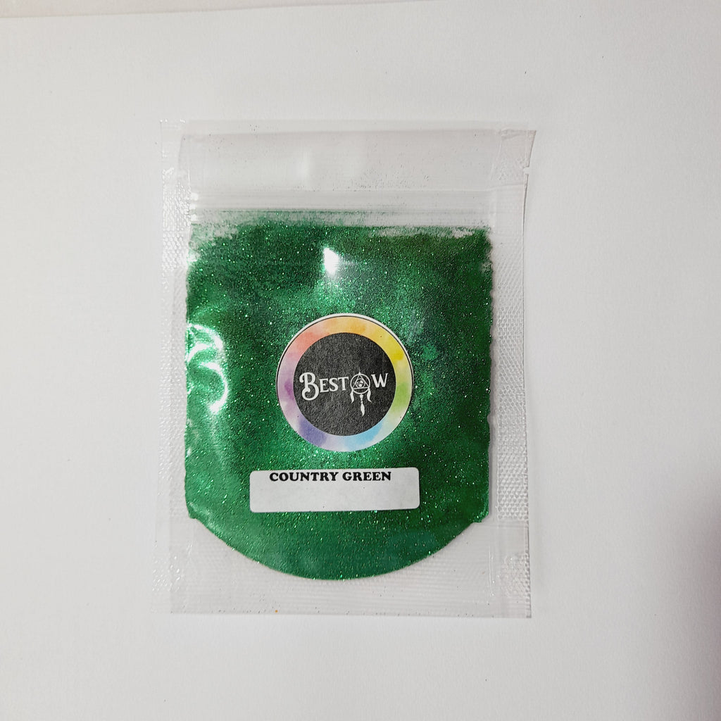 Country Green Shimmer Glitter - 20gms | Shimmer Glitters Bestow Charms