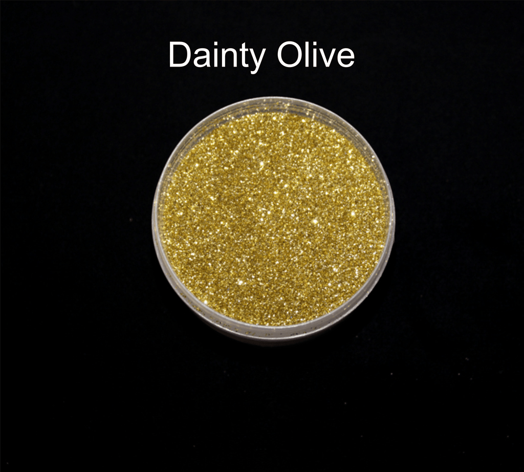 Dainty Olive Shimmer Glitter - 20gms | Shimmer Glitters Bestow Charms