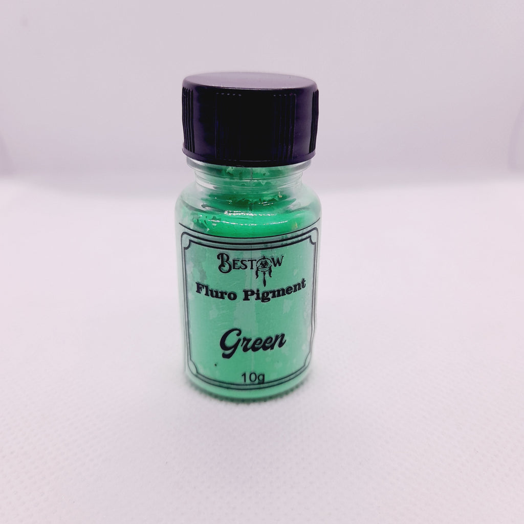Green Fluorescent Pigment - 10gms Bestow Charms
