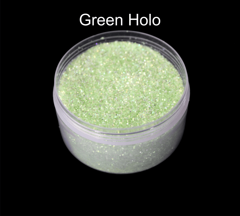 Green Holo Glitter - 20gms | Holographic Glitters Bestow Charms