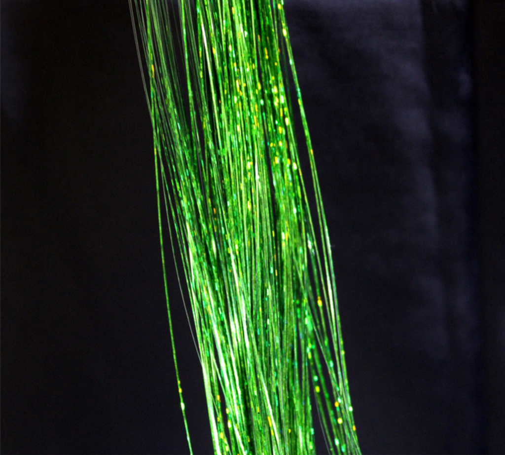 Green Tinsel | Glittering Holographic Effects Green Tinsel Bestow Charms