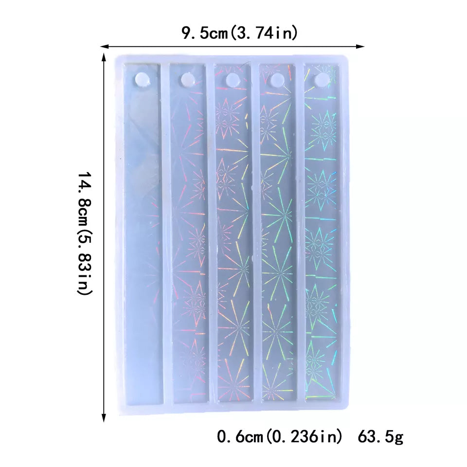 Holographic Bookmark Bestow Charms