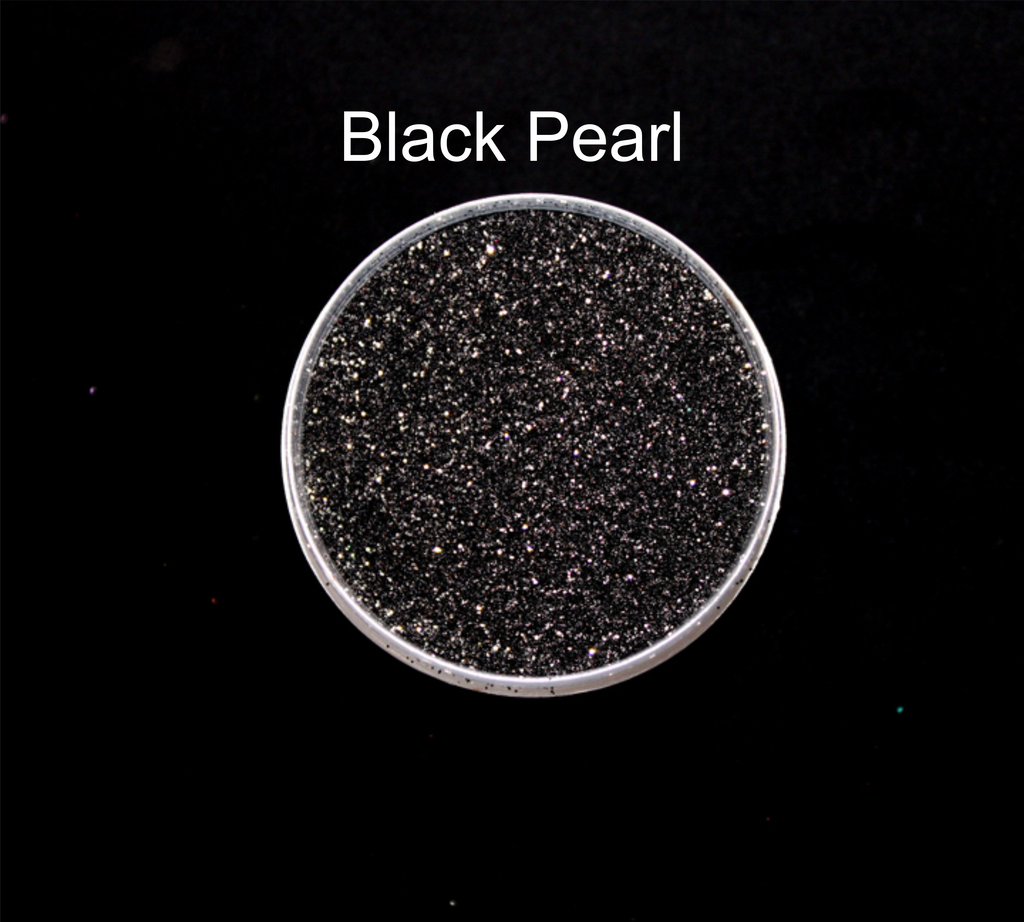 Jet Black Pearl Shimmer Glitter - 20gms | Shimmer Glitters Bestow Charms