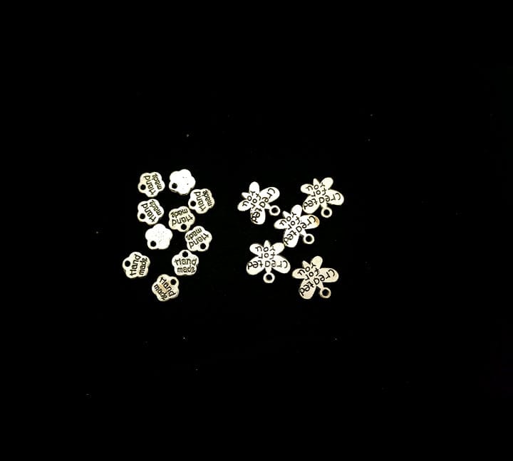 Metal Charm Miniatures | Set of 15 Unique Shaped Metal Charms |  For Jewellery Making Tiny Charm Bestow Charms