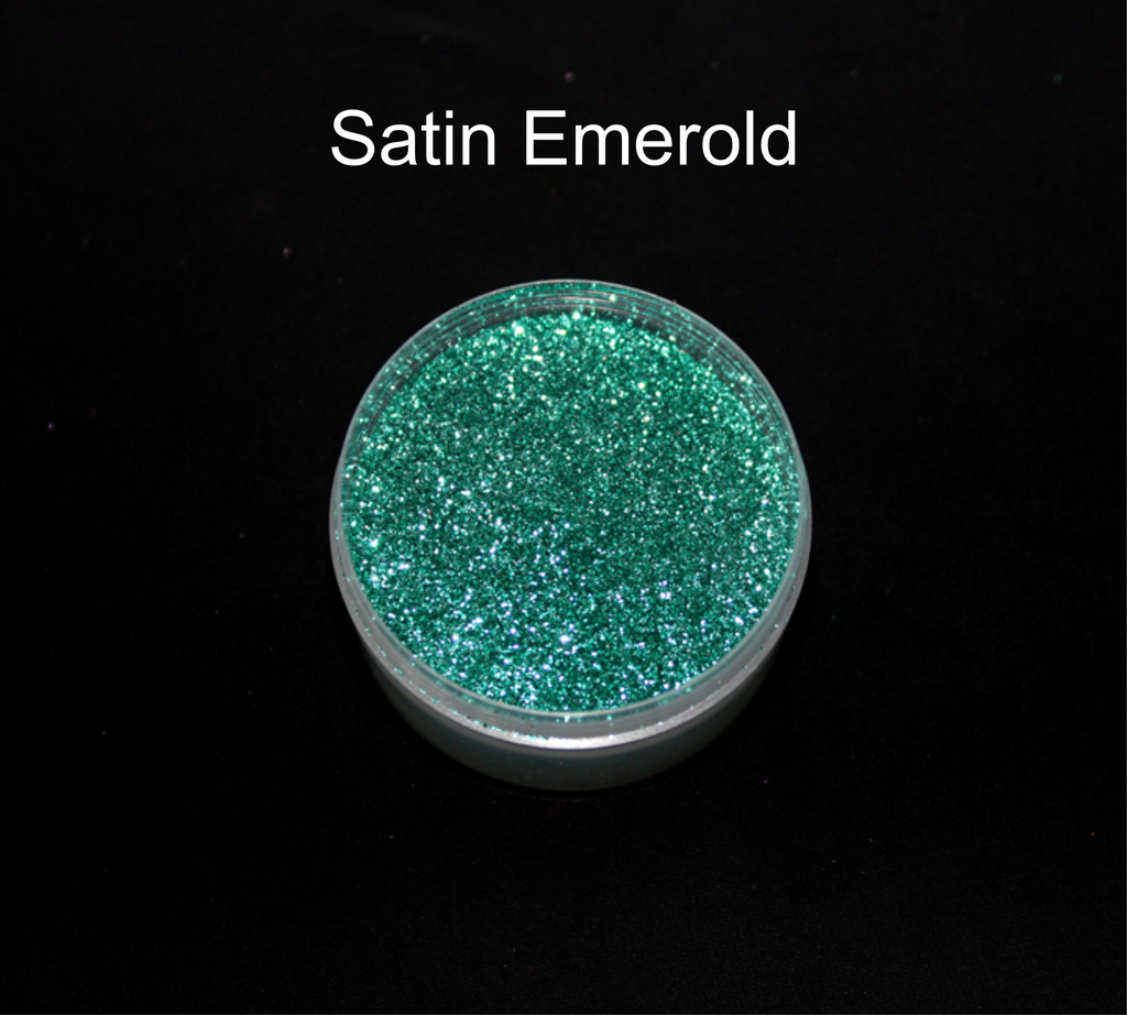 Satin Emerald Shimmer Glitter - 20gms | Shimmer Glitters Bestow Charms
