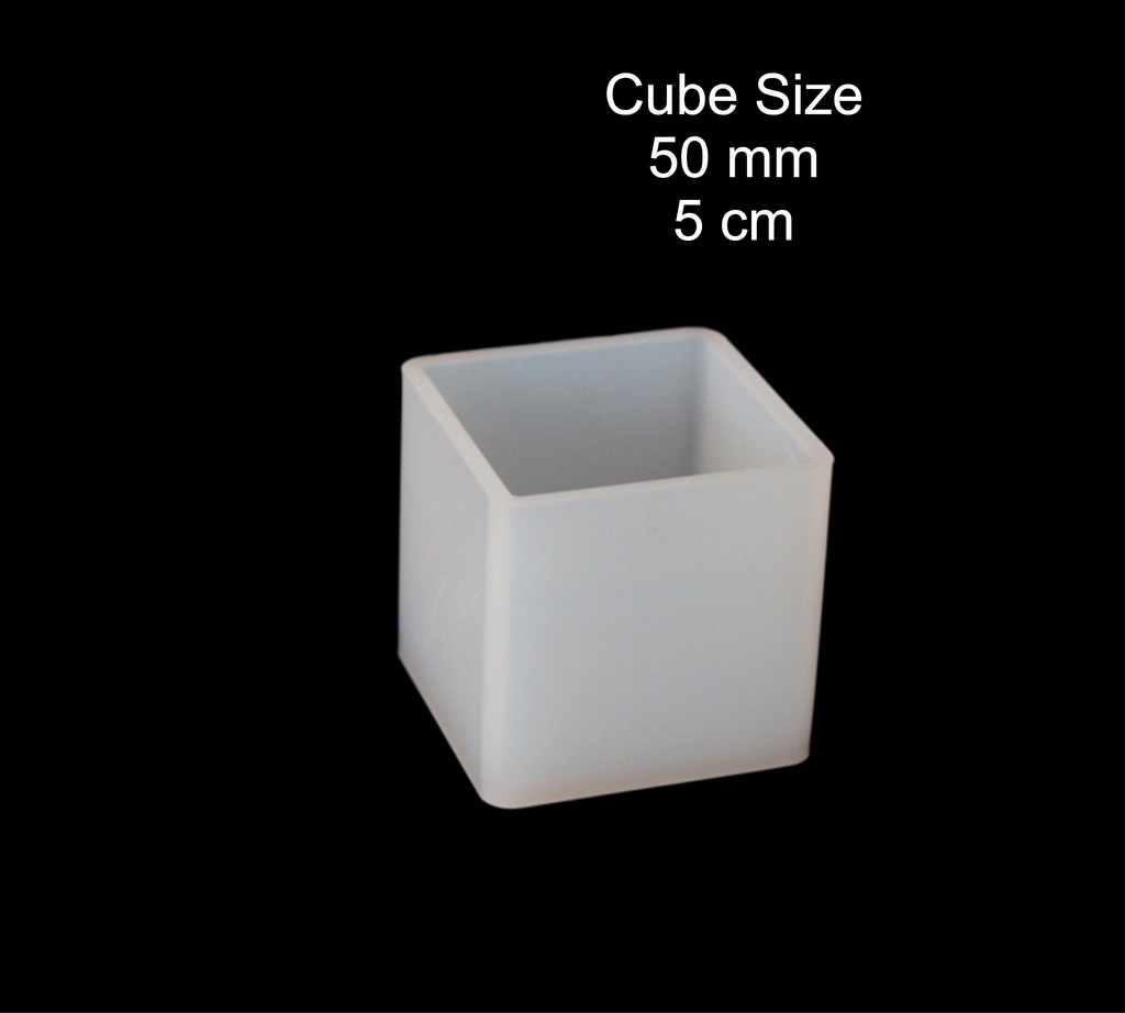 Silicone Cube Mould | 50mm Silicone Cube Mold Bestow Charms