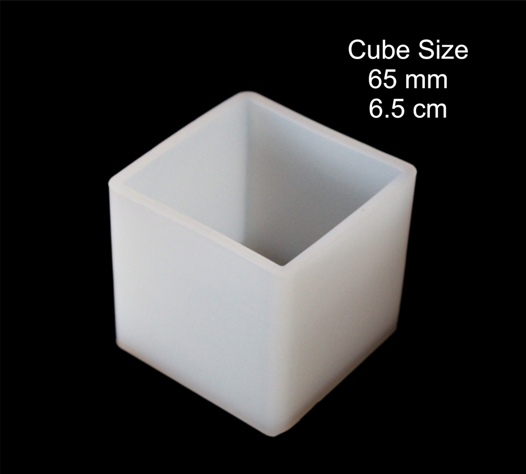 Silicone Cube Mould | Single Cube 65cm Silicone Mold Bestow Charms