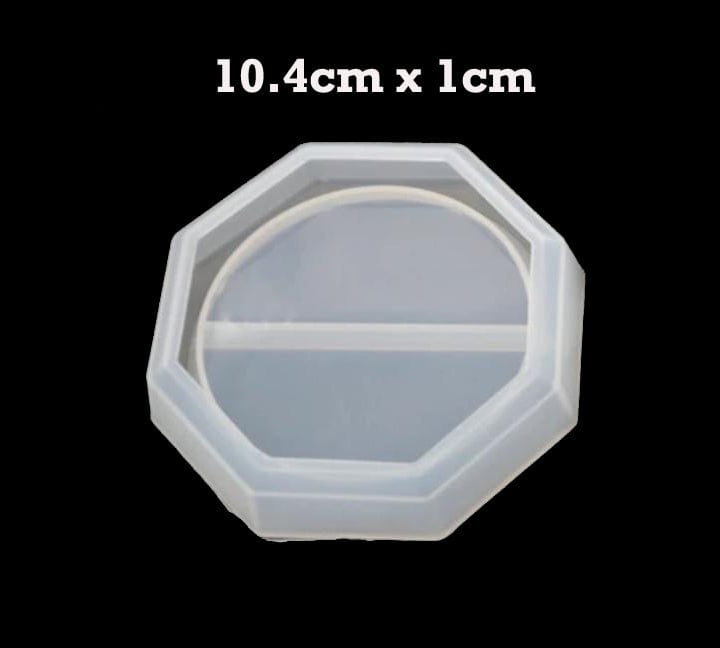 Silicone Hexagon Mini Tray Resin Mould | Hexagon Silicone Mold Bestow Charms