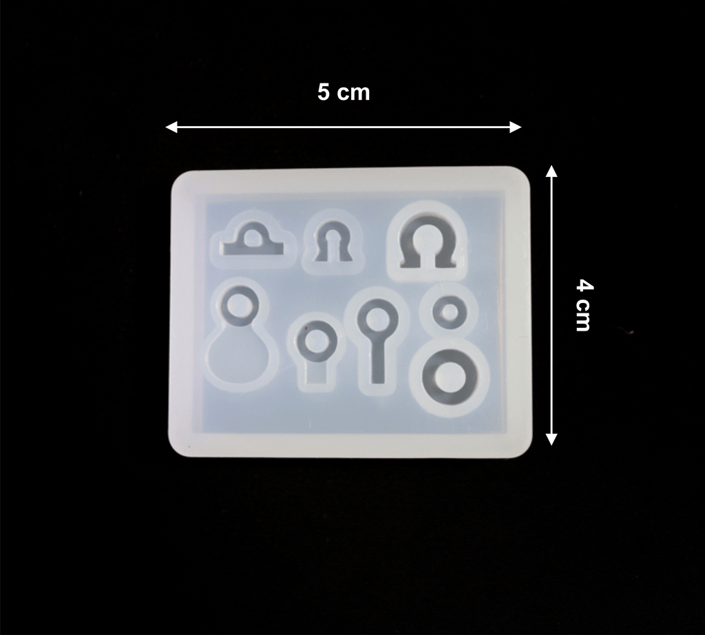 Silicone Hooks and Bails Mold Bestow Charms