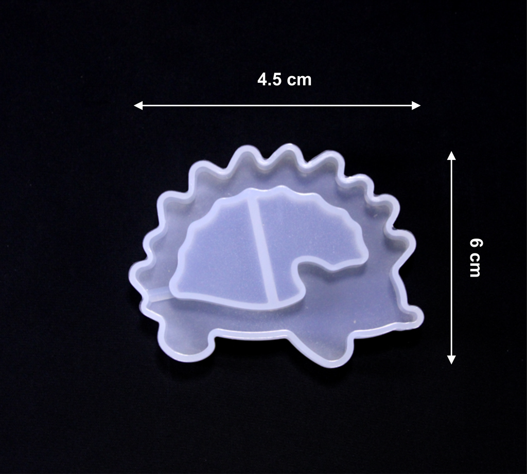 Bestow Charms - Hedgehog Silicone Soap Mold Handmade Craft Mould