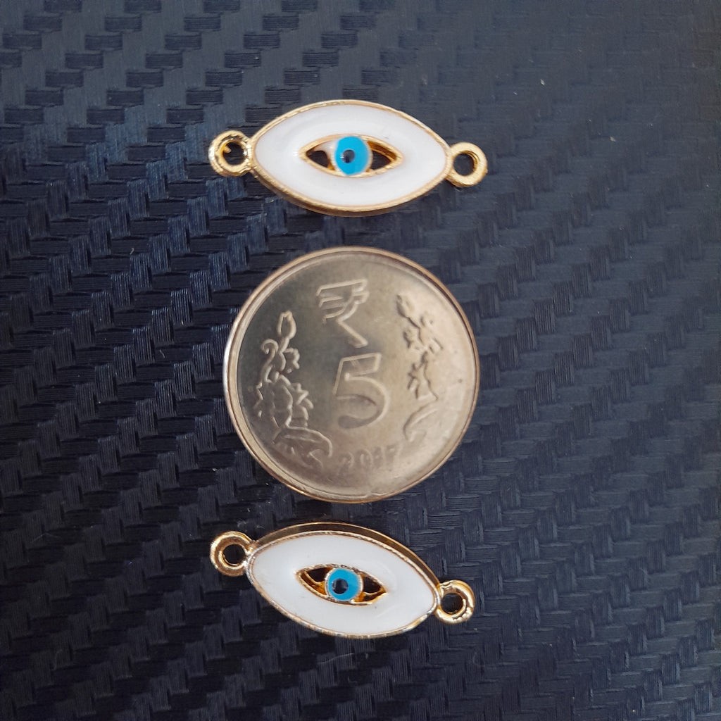 Evil Eye Metal Charms - Set Of 2 Bestow Charms